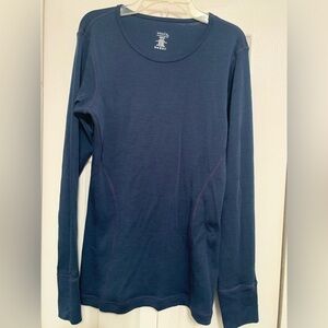Woolx hannah merino wool long sleeve top